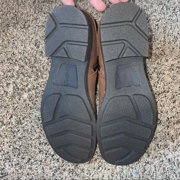 B.O.C Born Brown Leather Ankle Boots Size 8 - Picture 5 of 10